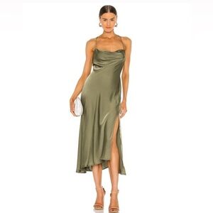 ASTR the Label Gaia Dress in Sage